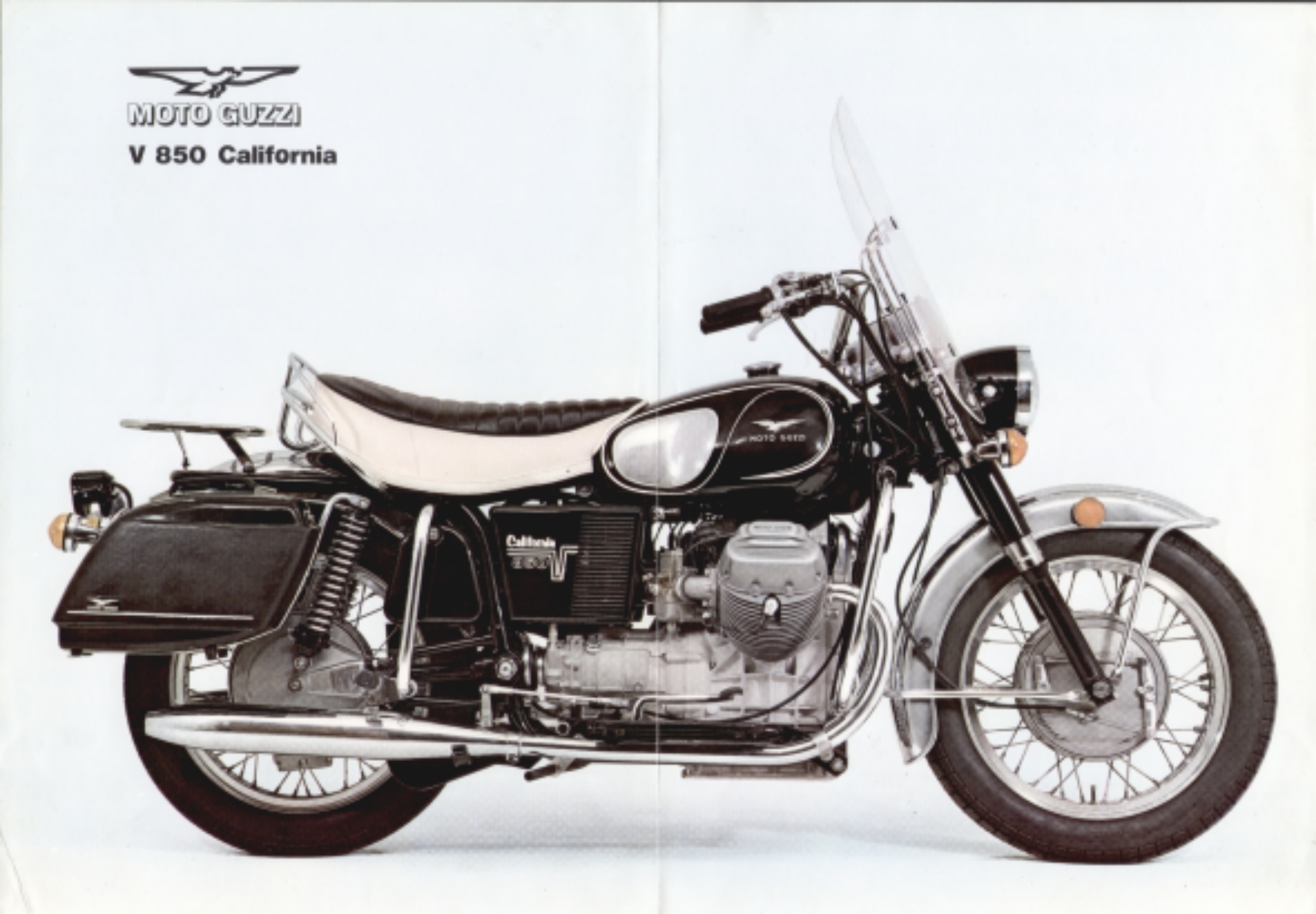 Moto Guzzi factory brochure: 850 California Police