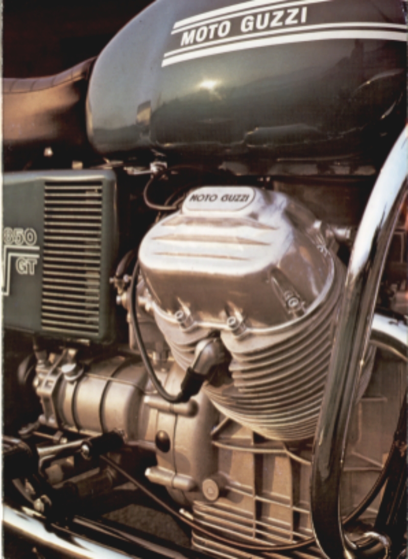 Moto Guzzi factory brochure: 850 GT