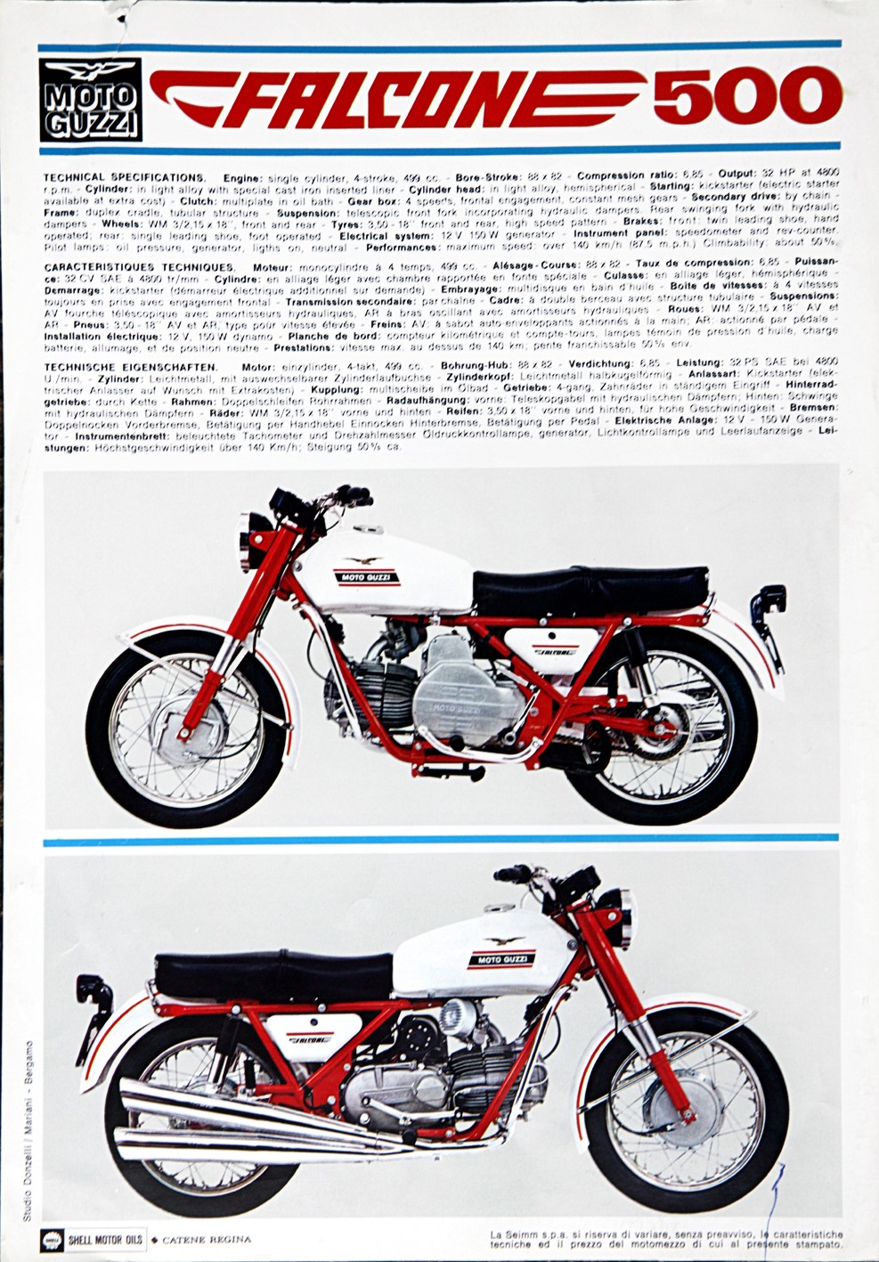 Brochure - Moto Guzzi Nuovo Falcone
