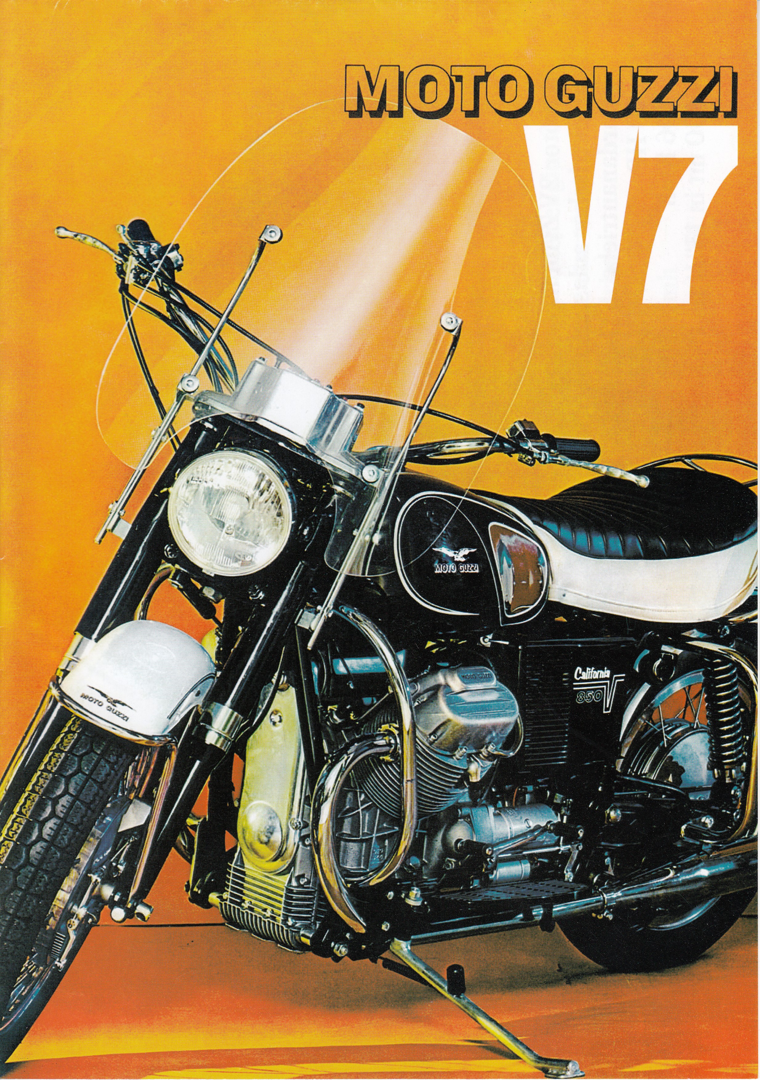 Moto Guzzi brochure: V7 Sport, 850 California, 850 GT