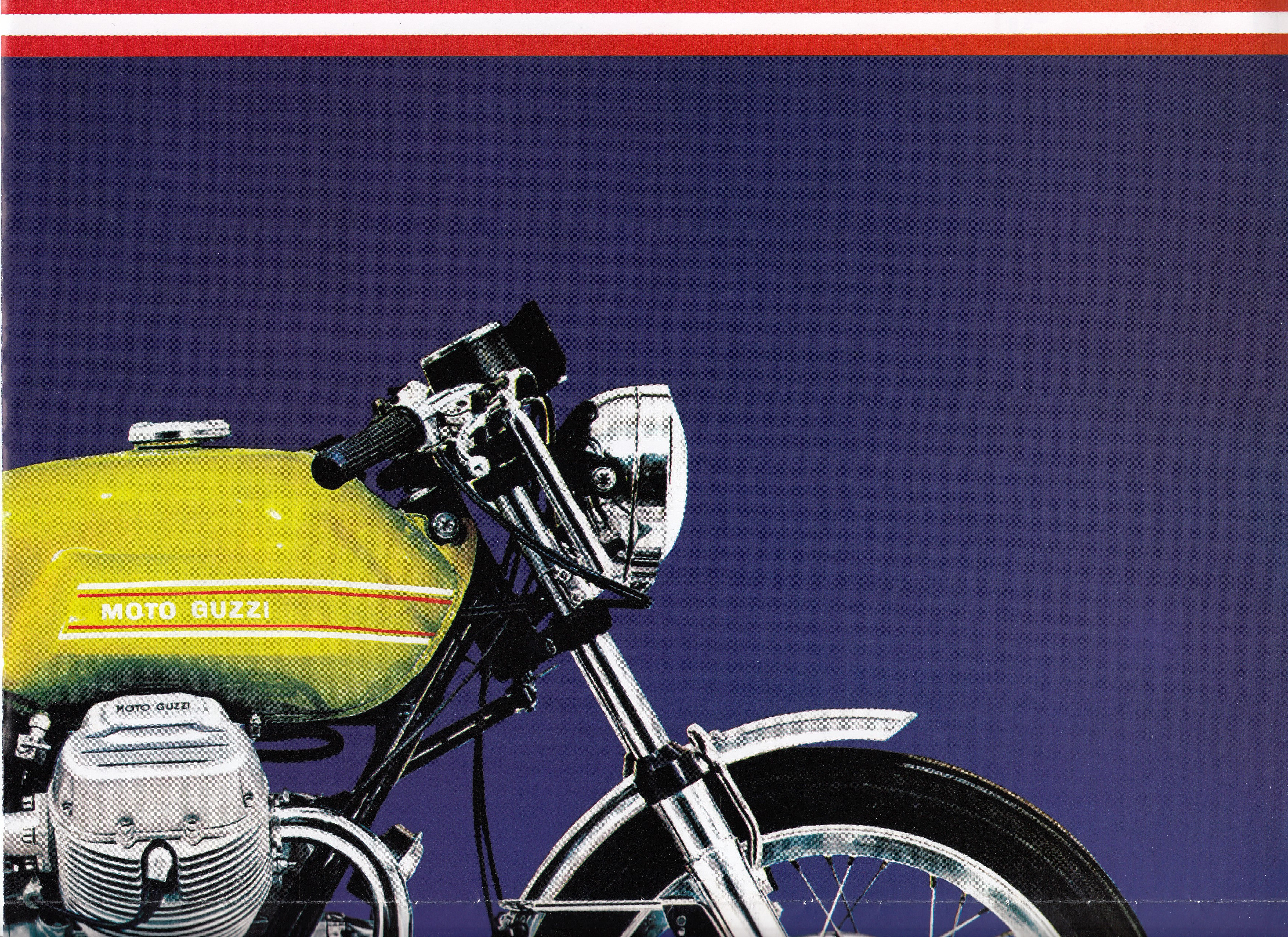 Moto Guzzi brochure: V7 Sport, 850 California, 850 GT