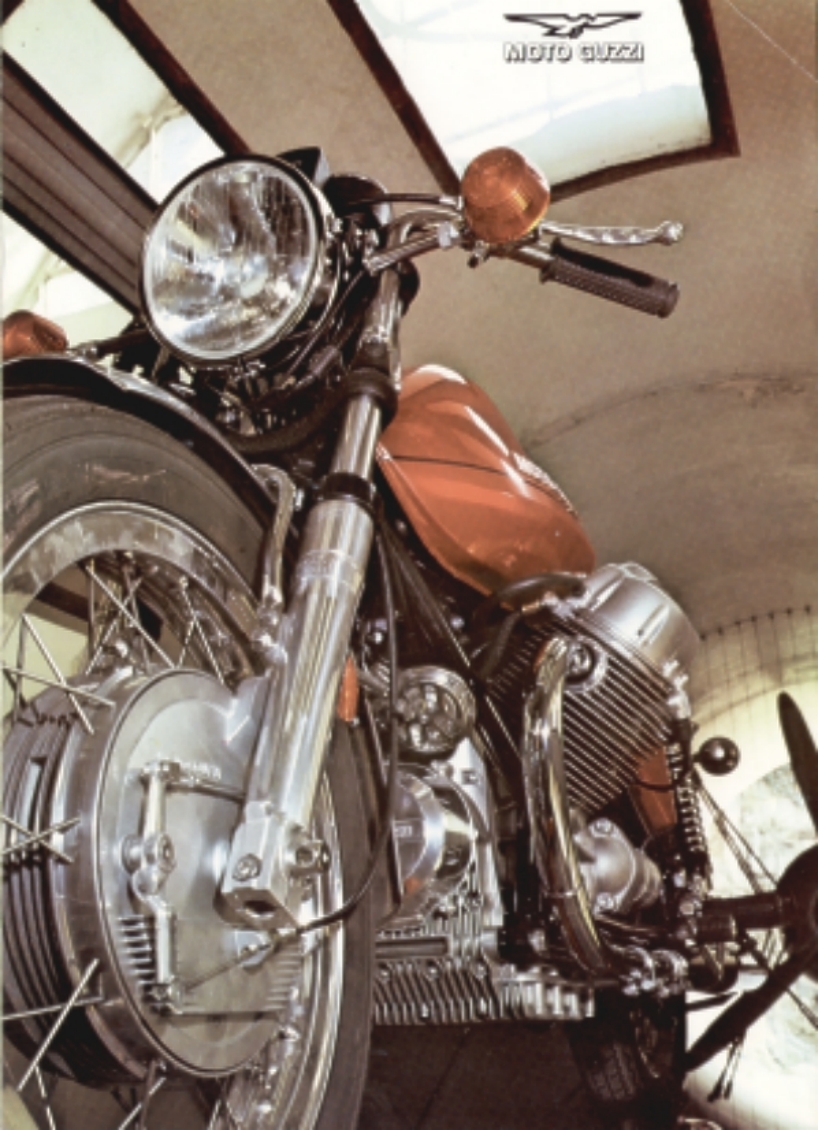 Moto Guzzi factory brochure: V7 Sport