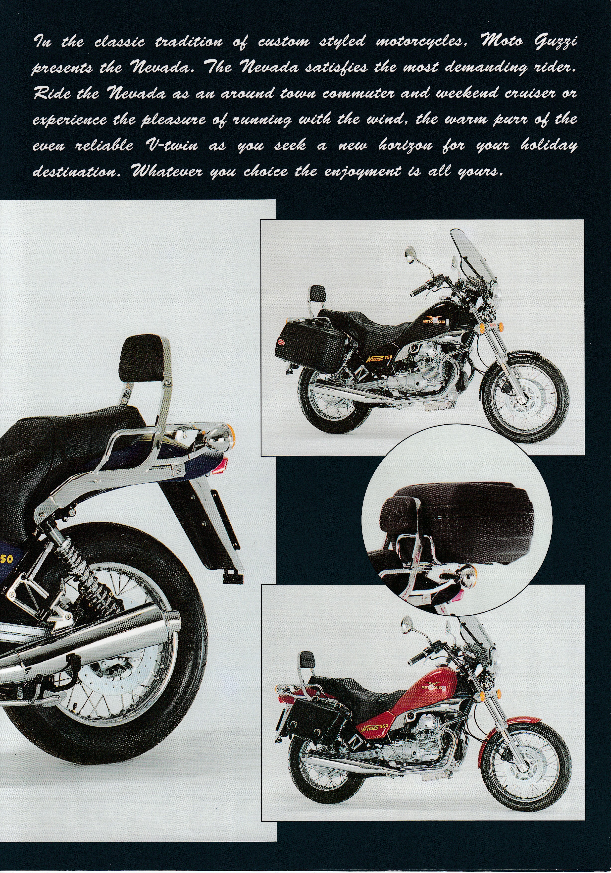 Brochure - Moto Guzzi Nevada 750 and Nevada 350 giovani emozioni