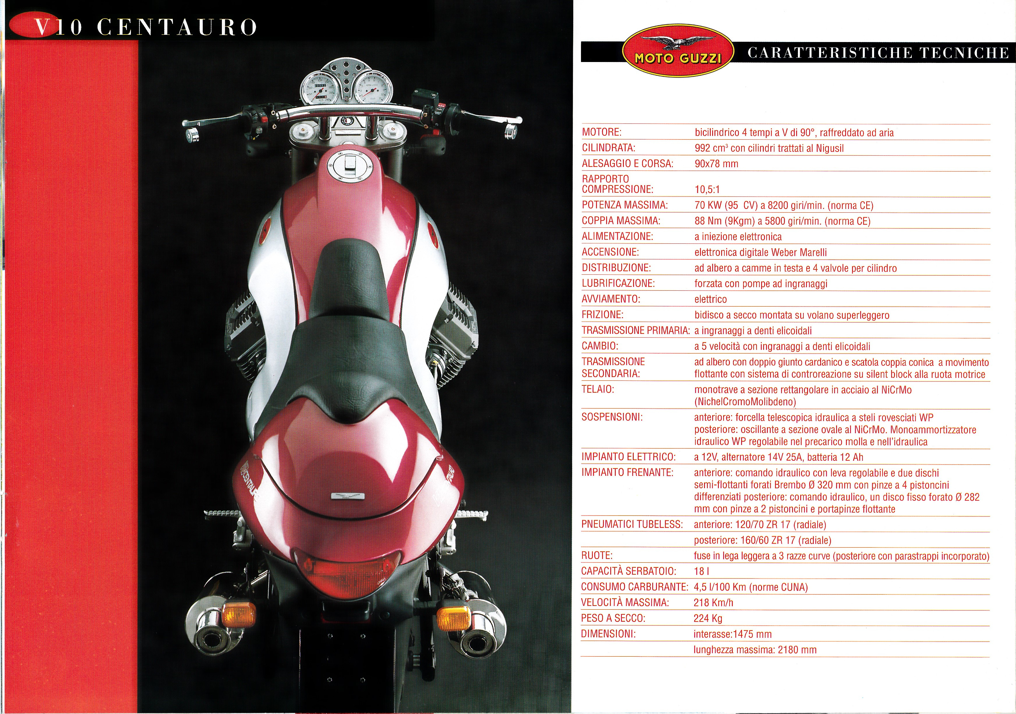 Brochure - Moto Guzzi V10 Centauro