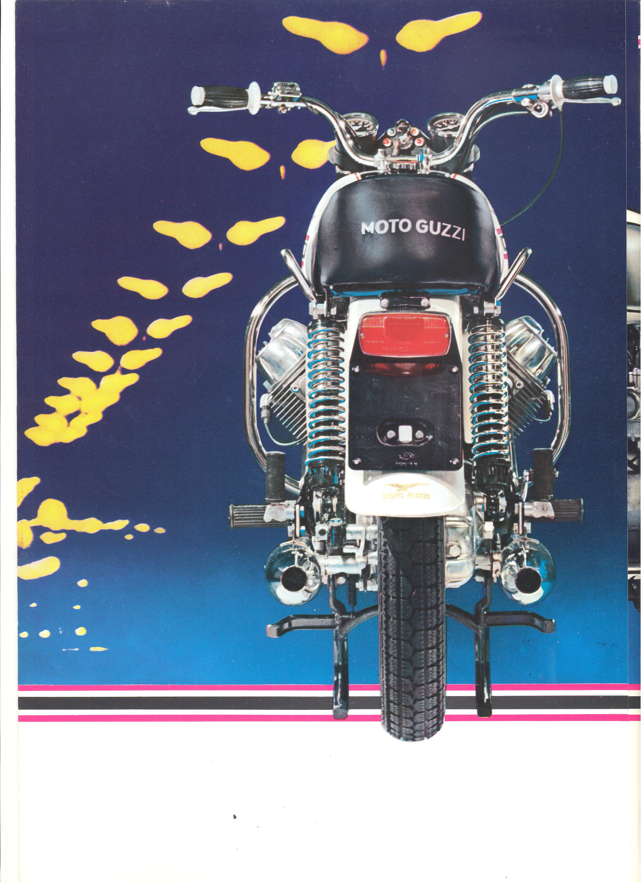 Moto Guzzi factory brochure: V7 Special