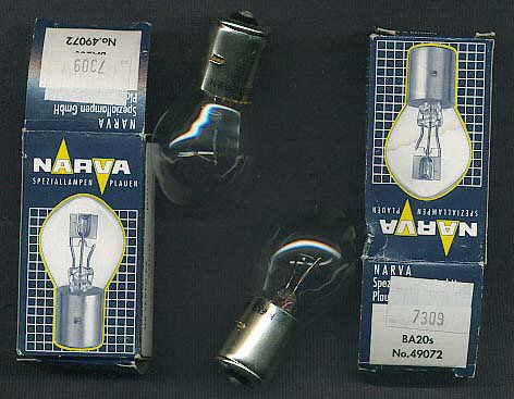Narva 49072 light bulbs.