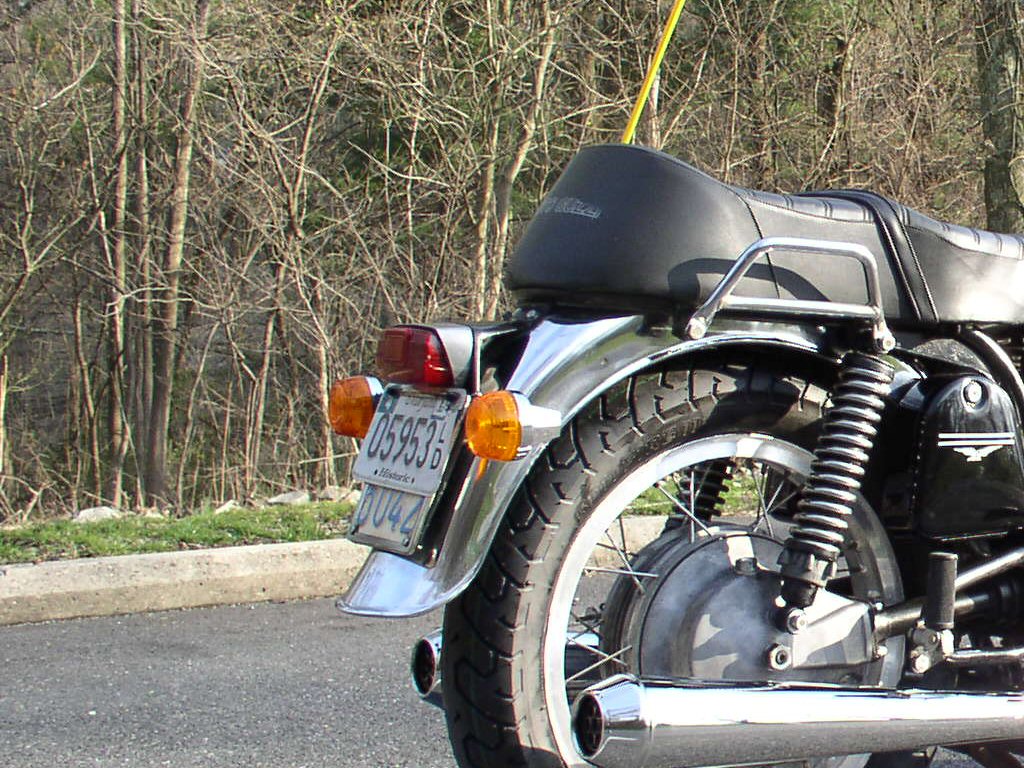 CEV 5840 tail light as used on some very early Moto Guzzi V700 models and on some (but not all) 850 GT models.