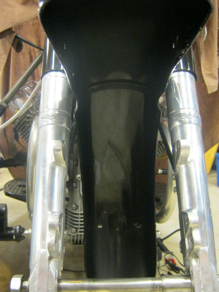 Disc brake fender.