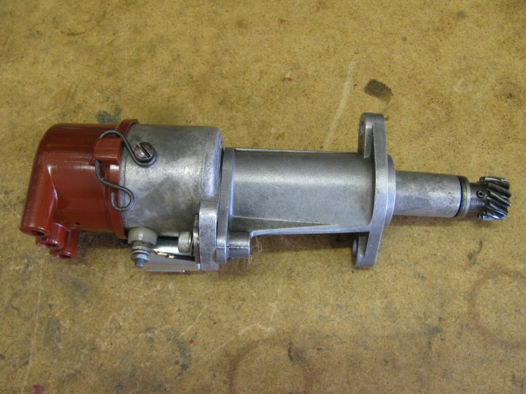 The complete distributor, removed from the engine case.