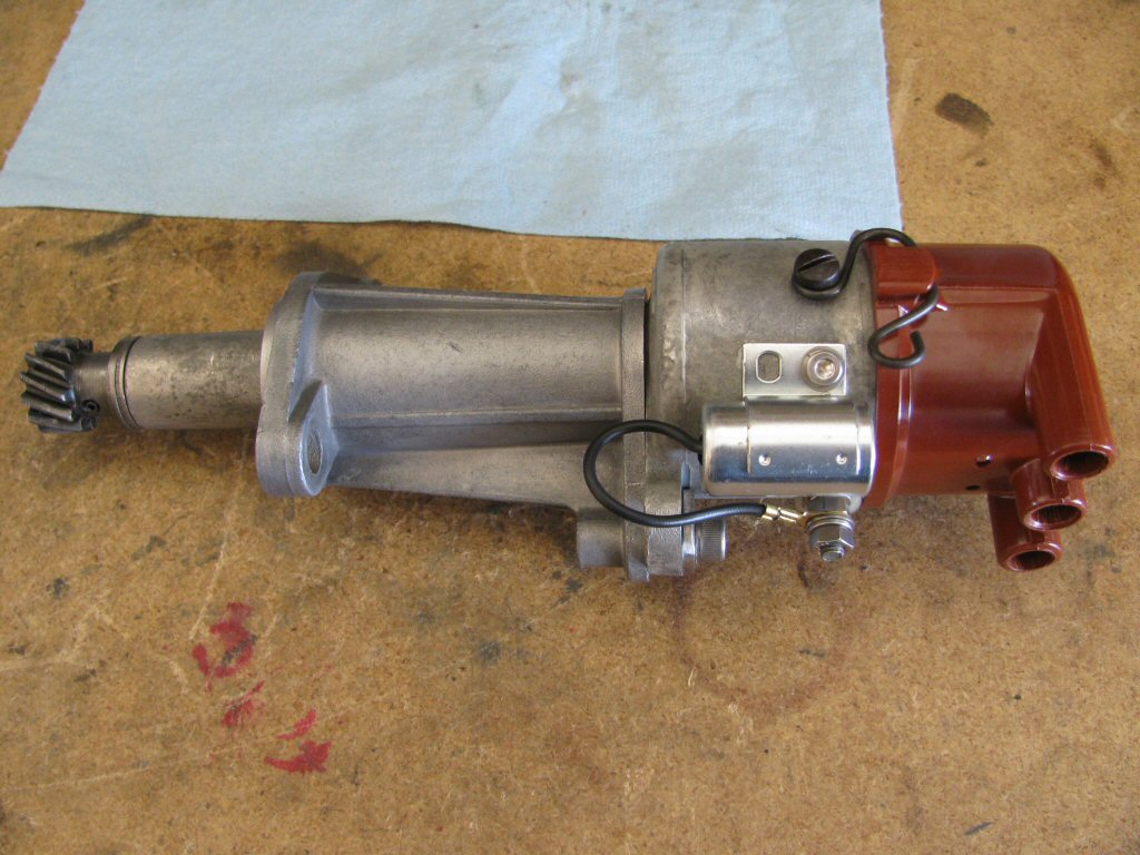 Rebuilt distributor ready to install.