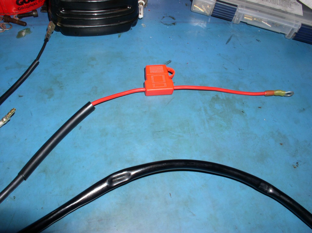 Moto Guzzi wiring modification to support Euro Motoelectrics' EnDuraLast 450 watt Charging System Kit