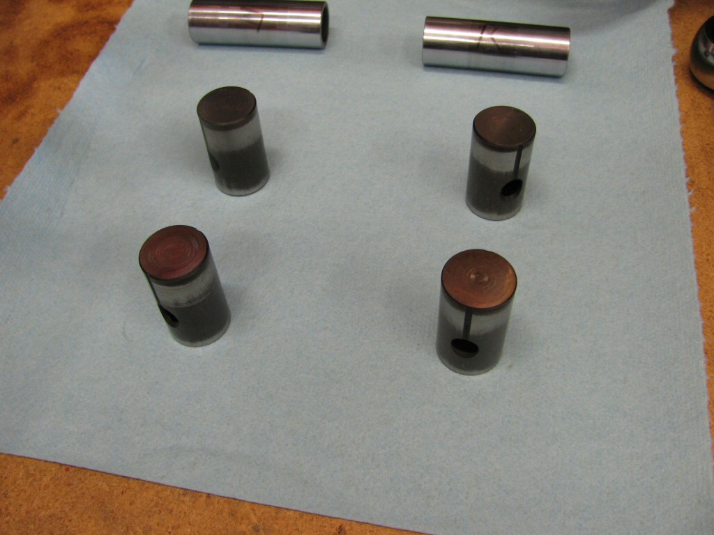 We re-fit the original tappets.