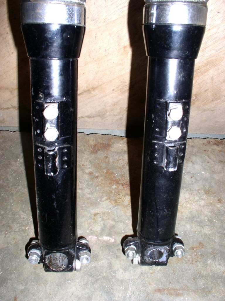 Moto Guzzi four leading shoe front brake used on late V700, Eldorado, and 850GT models.