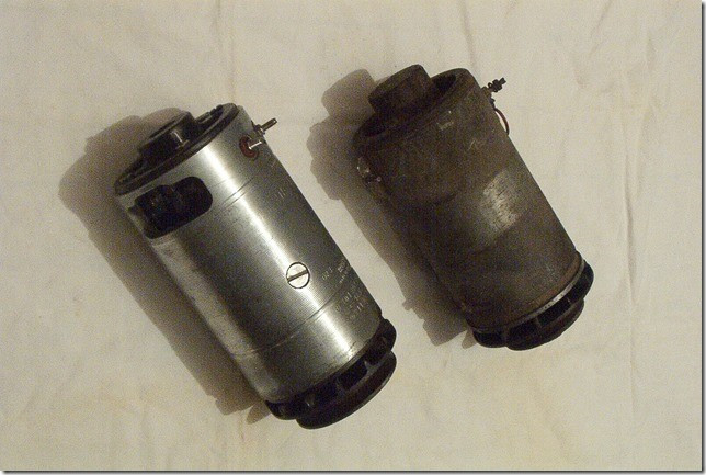458 watt Bosch generator on left, original 300 watt Bosch generator on right.