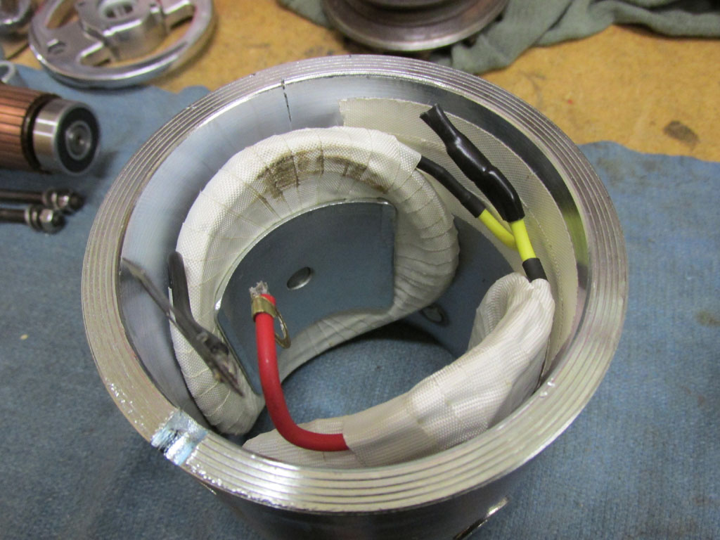 Rebuilding a Magneti Marelli generator as used on Moto Guzzi V700, V7 Special, Ambassador, 850 GT, 850 GT California, Eldorado, and 850 California Police models.