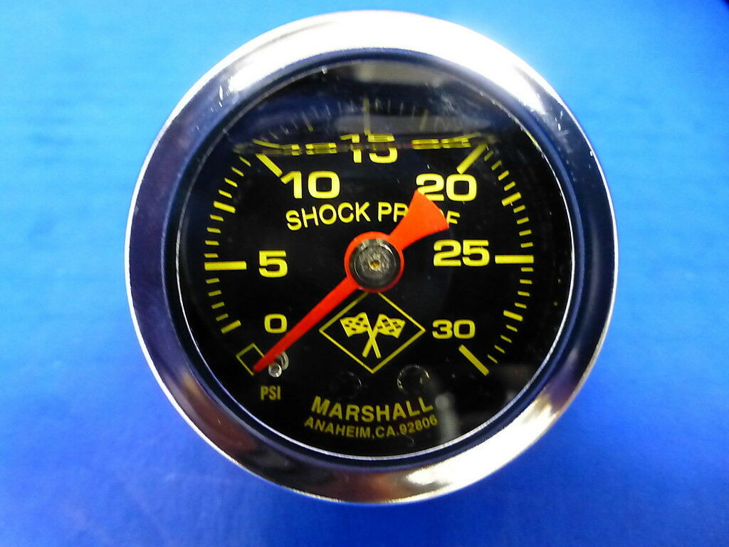 Marshall oil pressure gauge.