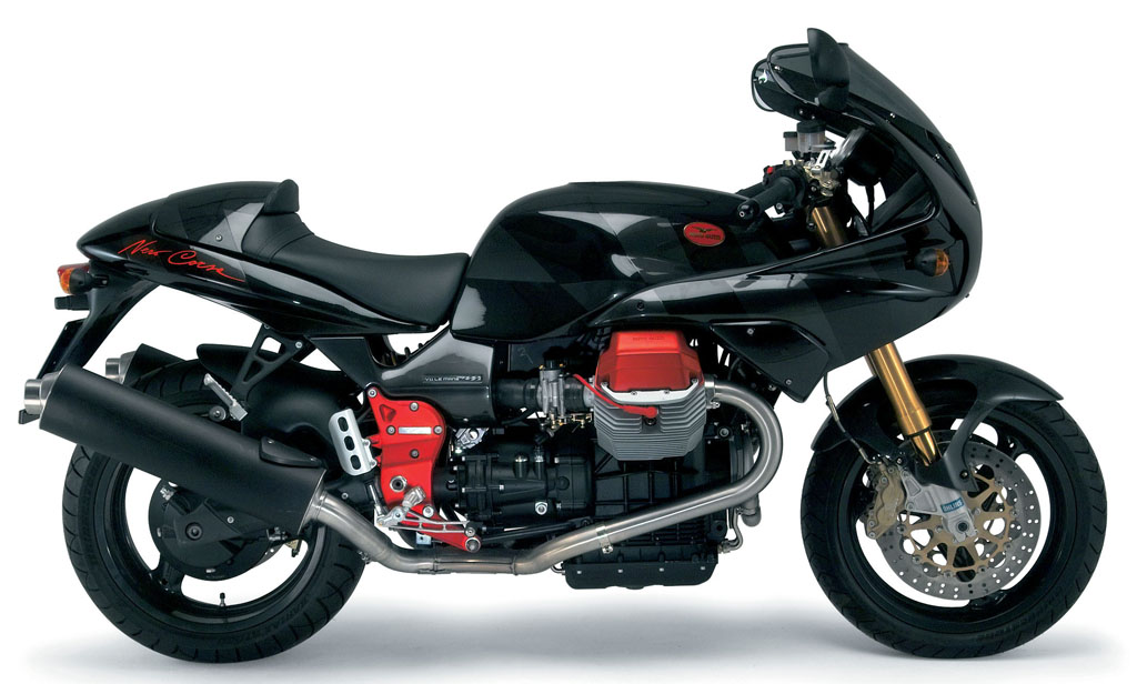 Moto Guzzi V11 Le Mans Nero Corsa (2004)Download full-size tif image