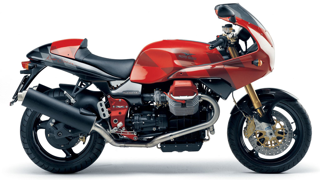 Moto Guzzi V11 Le Mans Rosso Corsa (2004)Download full-size tif image