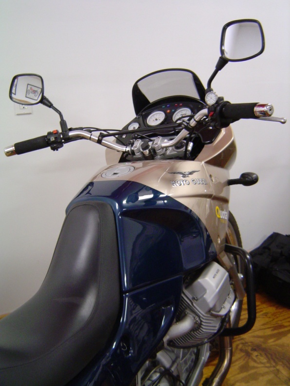 Installing a Throttle Meister on a Moto Guzzi Quota.