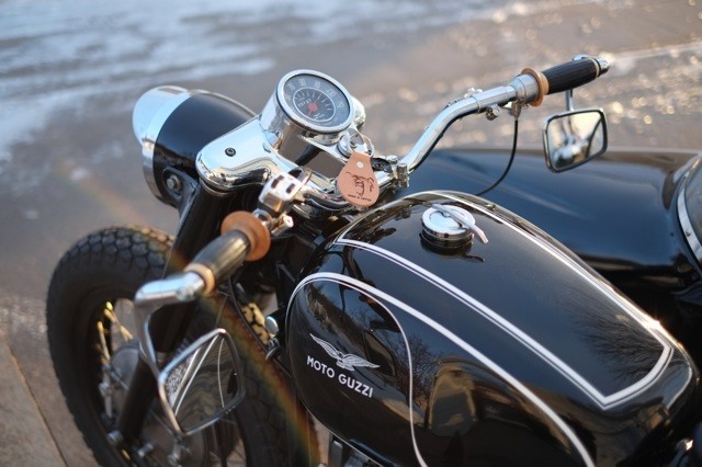 Moto Guzzi Ambassador with sidecar by Nate Uecker.