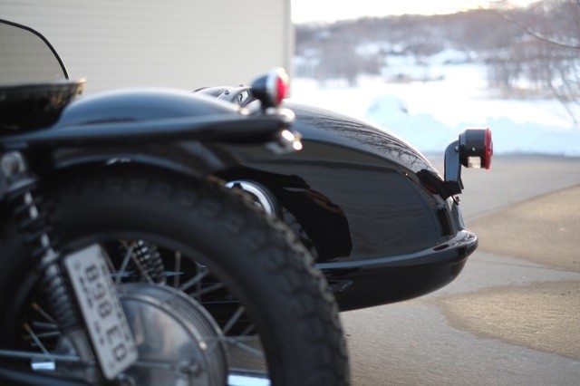 Moto Guzzi Ambassador with sidecar by Nate Uecker.