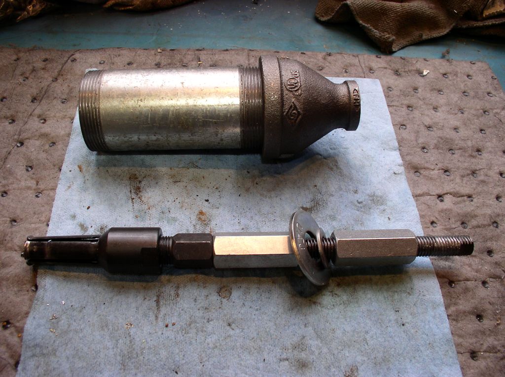 Transmission bearing removal tool