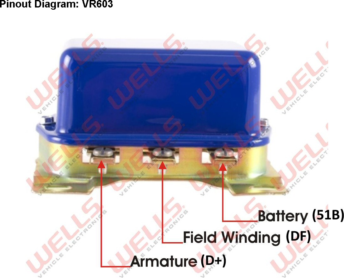 Duralast VR603 or PT804 voltage regulator to fit Moto Guzzi V700, V7 Special, Ambassador, 850 GT, 850 GT California, Eldorado, and 850 California Police models equipped with a Magneti Marelli charging system.