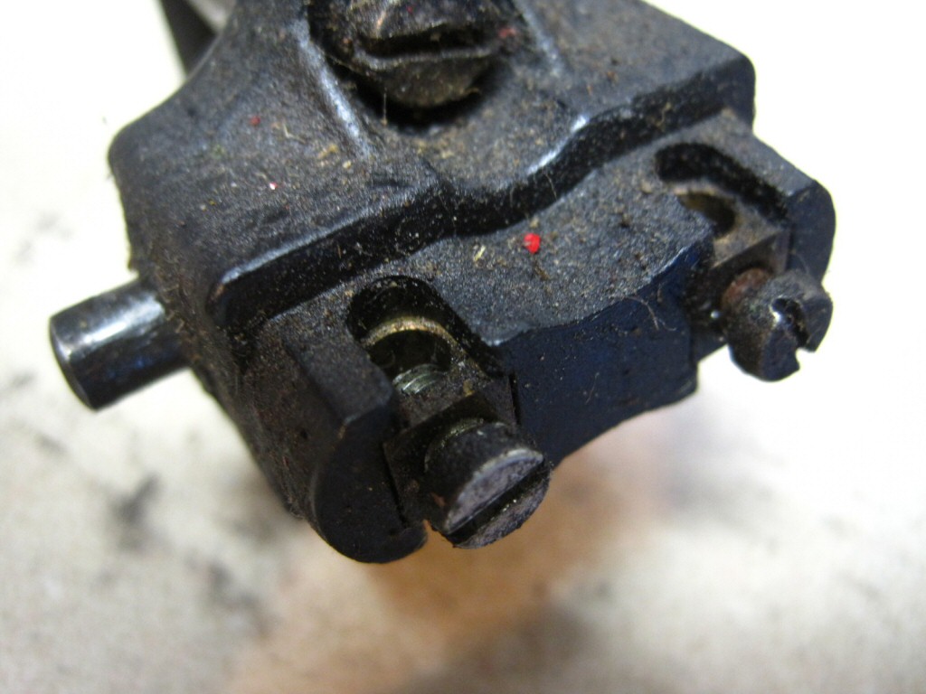 Brake light switch as fit to a Moto Guzzi Astore.