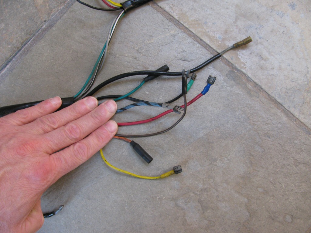 Moto Guzzi V7 Sport wiring harness, MG# 14747100