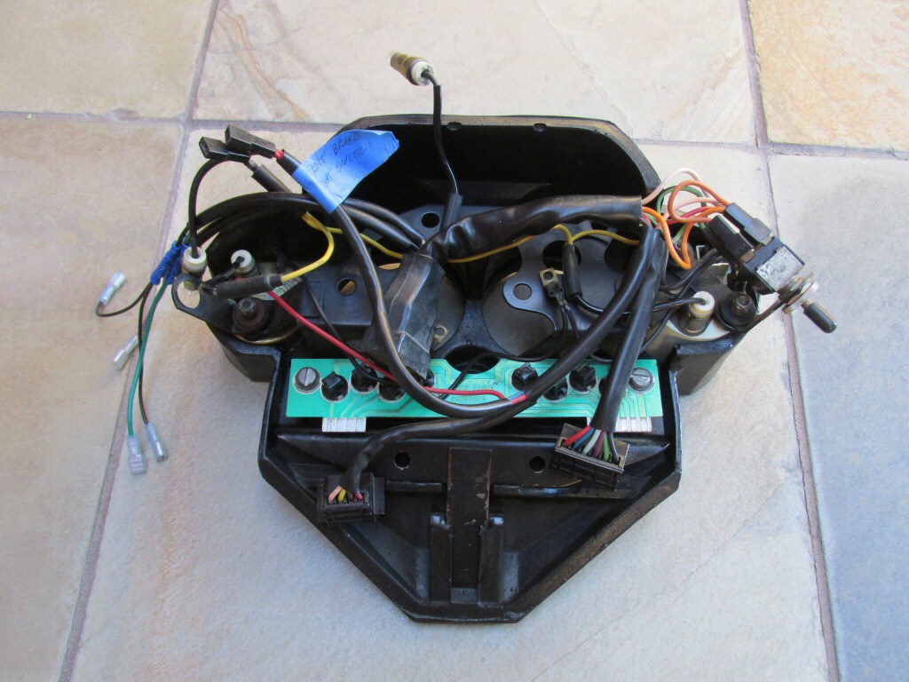 Dash wiring for a Moto Guzzi Le Mans CX 100 (MG# 14747255).