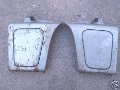 Side covers not vented, Moto Guzzi photo archive of parts